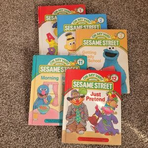 Sesame Street Kids Book Set - Colorful Collection